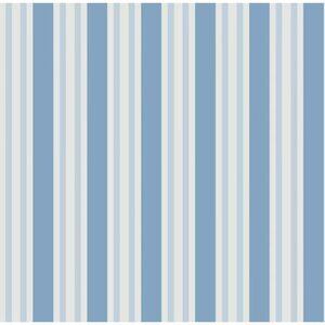 New Cole & Son Blue Polo Stripe Wallpaper 110/1006 A010 10.05m x 52cm